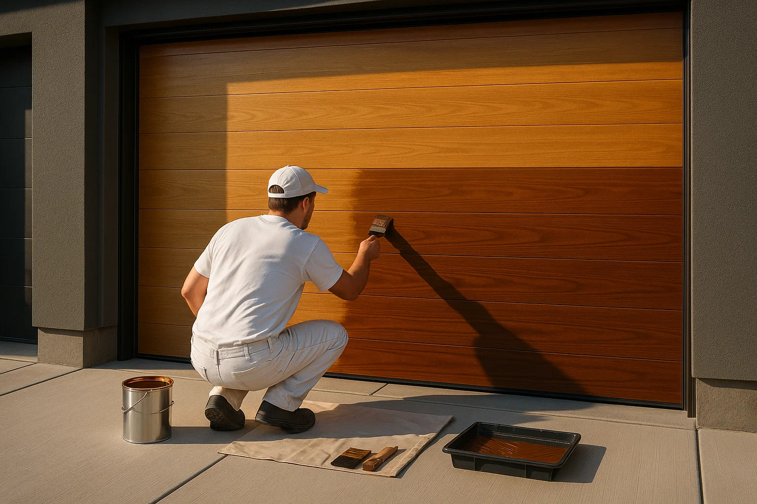 Garage Door Painting