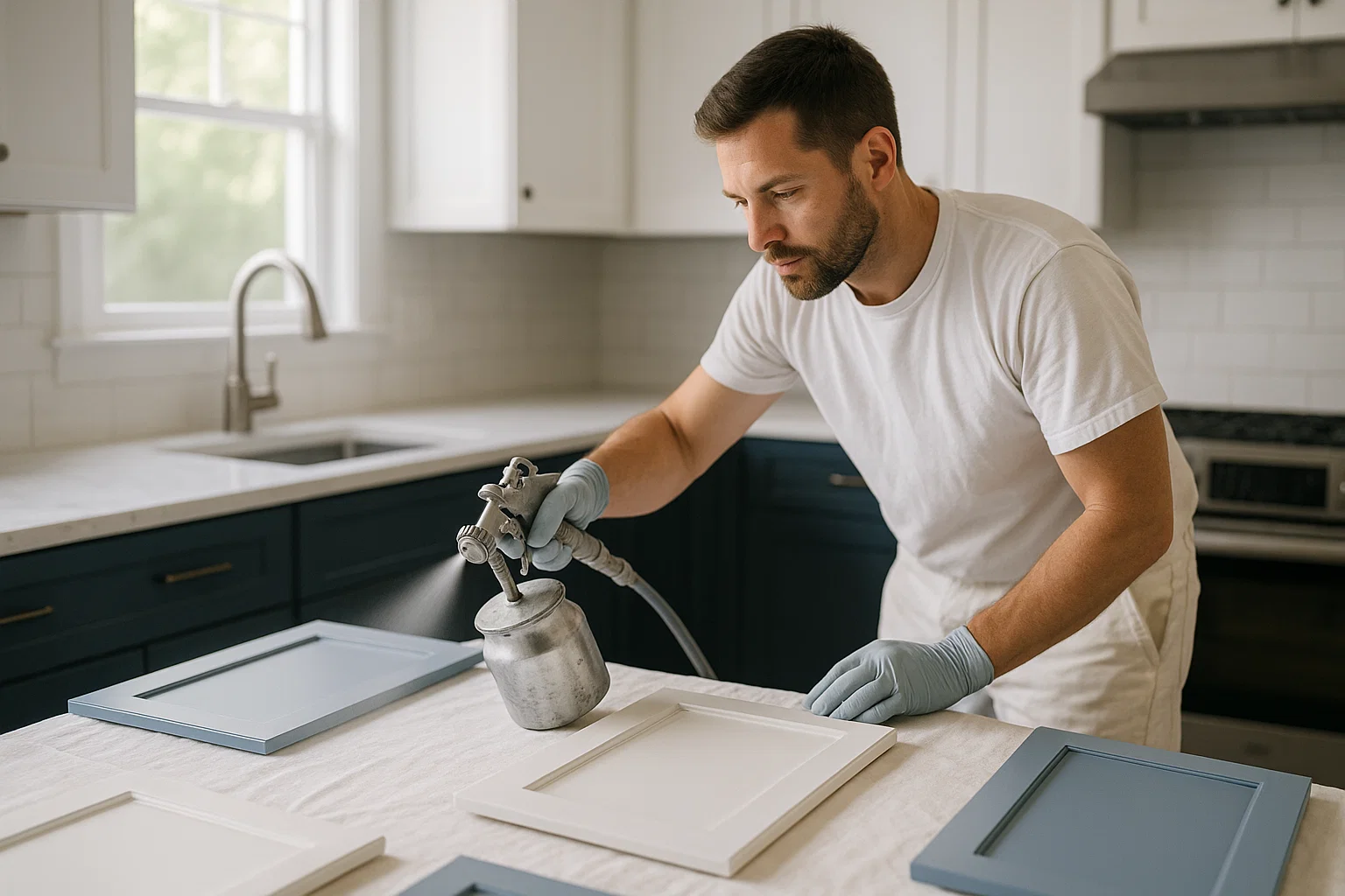 Kitchen Cabinet Painting