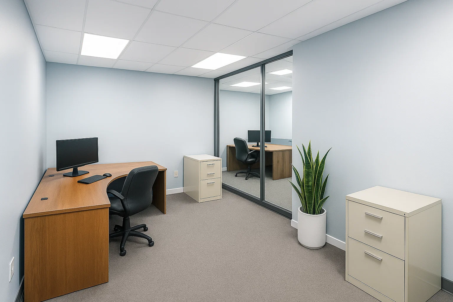 After Commercial Interior Painting