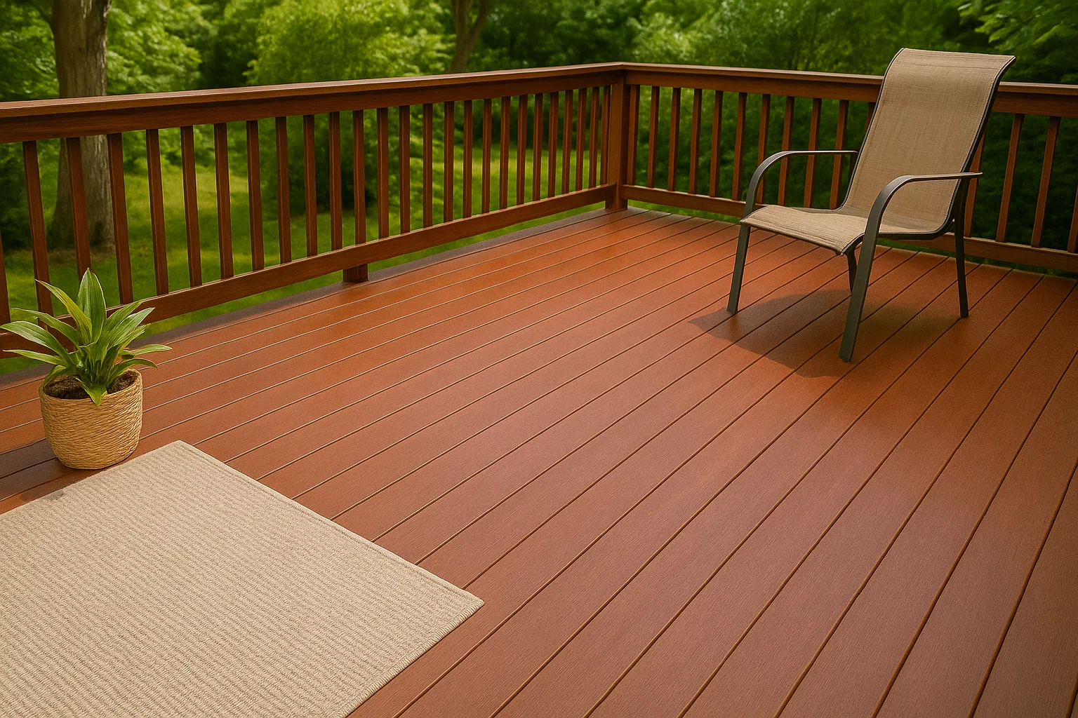 After Deck Painting