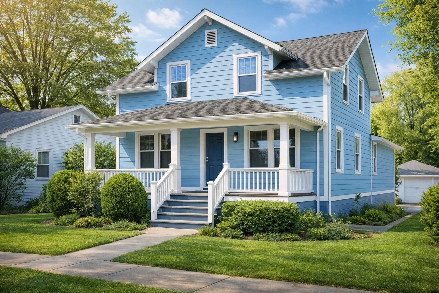 After Exterior Painting